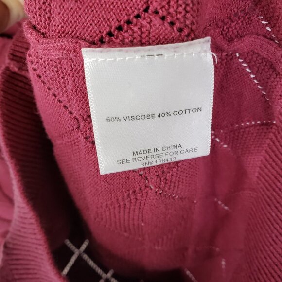 Modcloth Enhanced Experience Short Sleeve Textured Sweater S Mauve Top - Picture 6 of 8